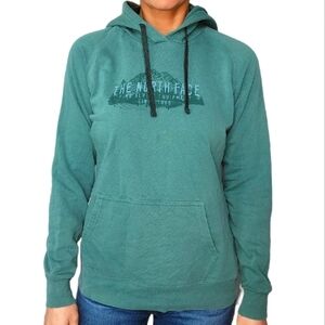 The North Face Pullover Hoodie Size Medium Teal